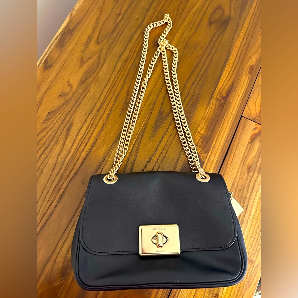 Coach Black Shoulder Bag